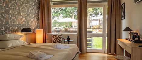 Standard Double Room, Balcony, Pool View