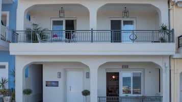 Fassade der Unterkunft