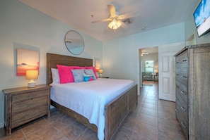 2 bedrooms, iron/ironing board, free WiFi, bed sheets - Minutes to the Beach w/ Pool, Sleeps 8 | Two Condos: Costa Bahia (Port Aransas)