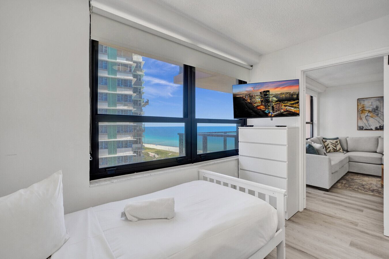 2 bedrooms, iron/ironing board, travel crib, free WiFi