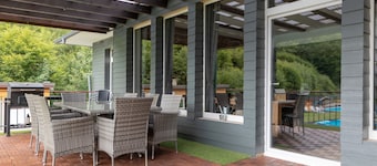Holiday Home 'Beautiful View' in the Harz with Mountain View, Private Terrace and Wi-Fi