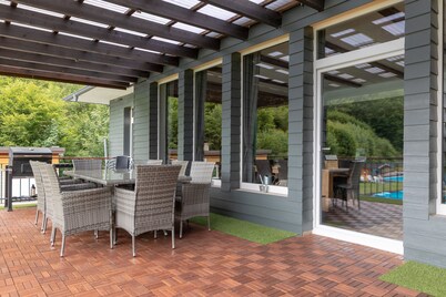 Holiday Home 'Beautiful View' in the Harz with Mountain View, Private Terrace and Wi-Fi