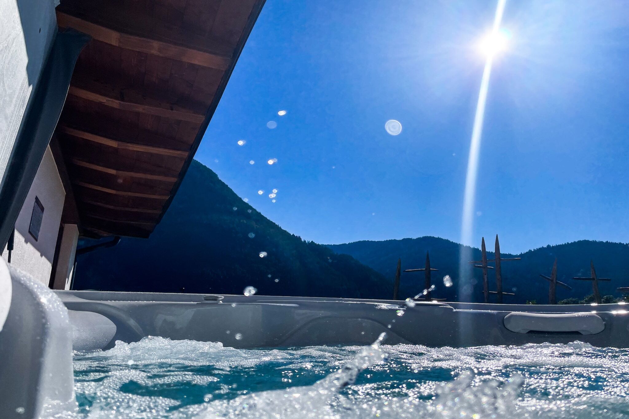 Bain à remous extérieur