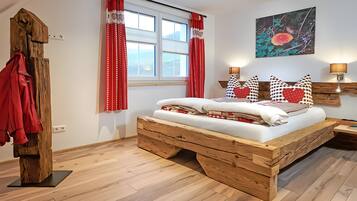 2 slaapkamers, een strijkplank/strijkijzer, gratis wifi, beddengoed