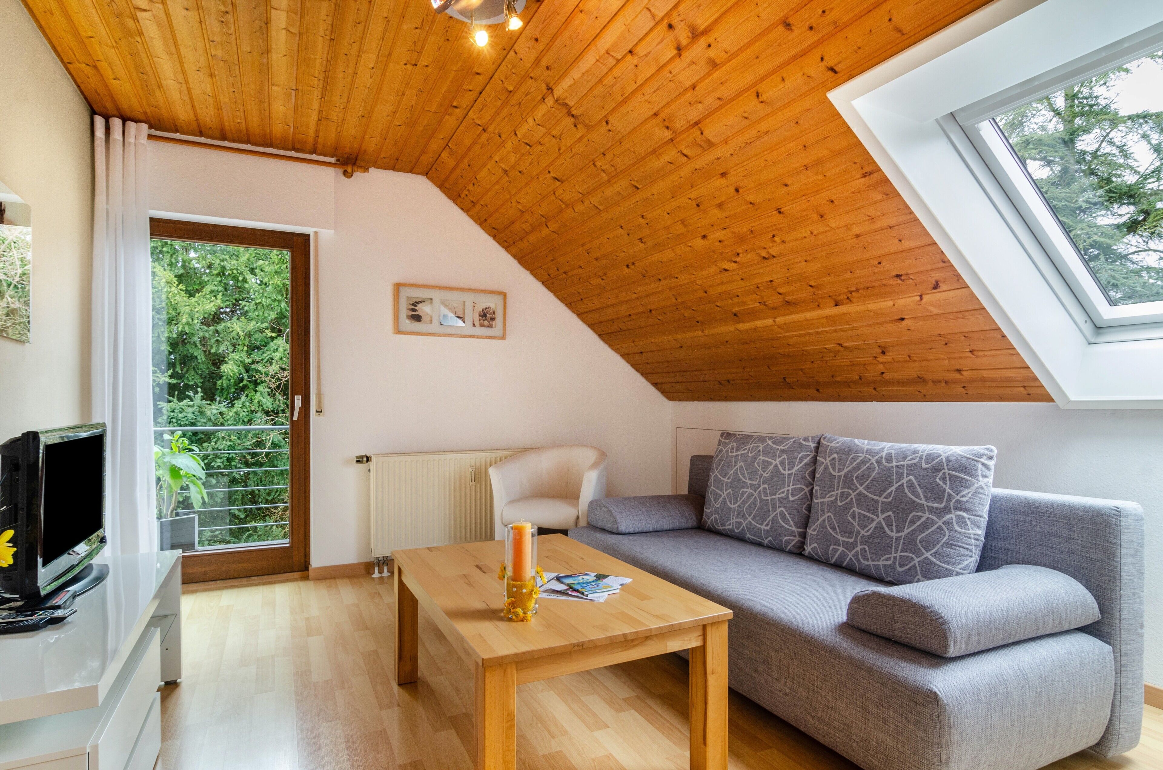 Fernseher, Stereoanlage