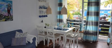 TV, DVD player, stereo