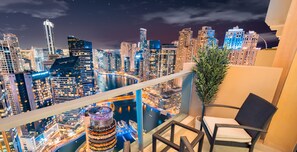 Studiolejlighed - balkon - udsigt til marina | Balkon
