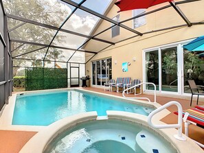 Una piscina climatizada