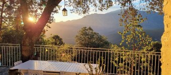 Isolated farmhouse with views of the Canigo