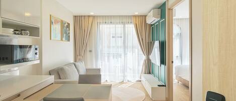 1 개의 침실, 객실 내 금고, 다리미/다리미판, 무료 WiFi