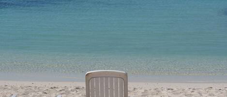 Ligstoelen, strandlakens