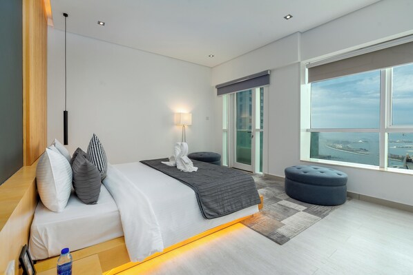 3 soverom, safe på rommet, strykejern/-brett og wi-fi