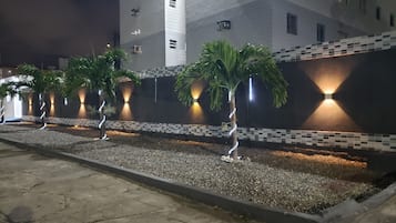 Front of property - evening/night
