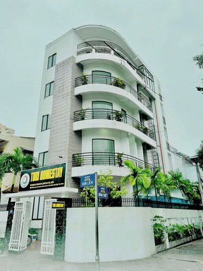 Voorkant van accommodatie