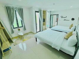 Soundproofing, iron/ironing board, free WiFi, bed sheets