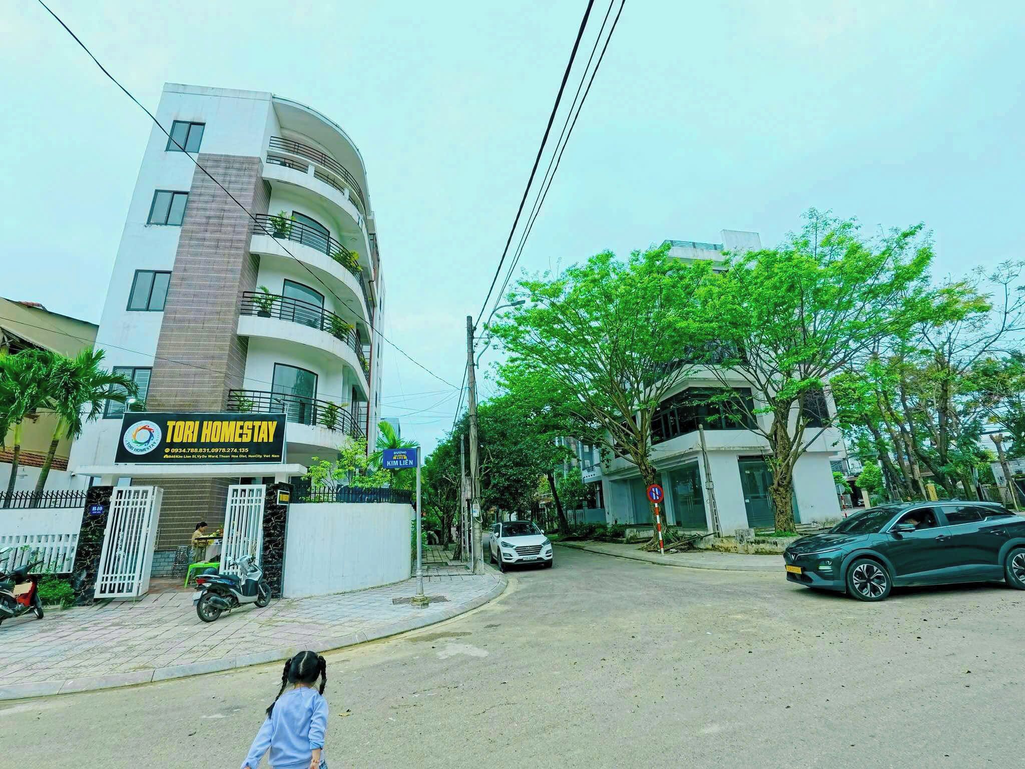 Mặt tiền nơi lưu trú