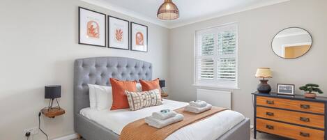 2 soverom, strykejern/-brett, wi-fi (inkludert) og sengetøy