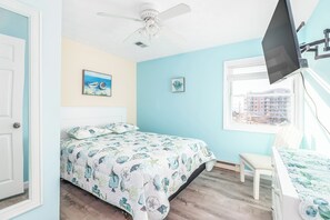 2 bedrooms, iron/ironing board, travel cot, free WiFi