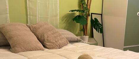 2 Schlafzimmer, Schreibtisch, WLAN, Bettwäsche