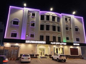 Voorkant van accommodatie