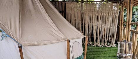 Tente Luxe, vue jardin | Terrasse/Patio