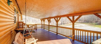 델바턴의 ATV 및 하이킹 트레일 근처의 캐빈