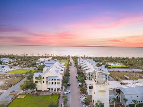 Sunset Shores Modern Oasis by the Sea