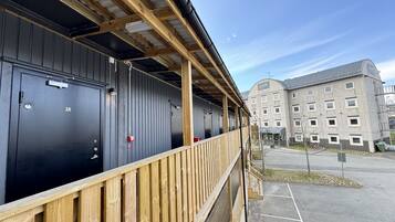 Overnatningsstedets facade