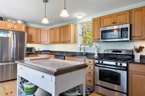 Fridge, oven, stovetop, dishwasher - Wellfleet 2BR Retreat – Walk to Bay & Kayak! RPMC007 (Wellfleet)