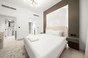 1 bedroom, iron/ironing board, travel crib, WiFi