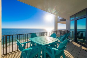Condo, 3 Bedrooms | Outdoor dining - The Oasis 1704 Formerly Phoenix West Ii 1704 3 Bedroom Condo (Orange Beach)