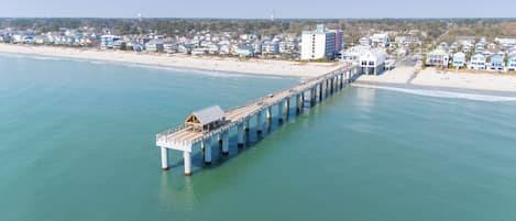Una spiaggia nelle vicinanze