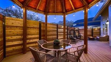 Opções para refeição ao ar livre