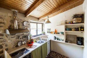 Casa tradicional, vista a la montaña | 1 habitación, tabla de planchar con plancha y wifi gratis