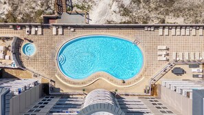 A heated pool - Beachfront 3BR Great Views! Low Snowbird Rates! (Fort Walton Beach)