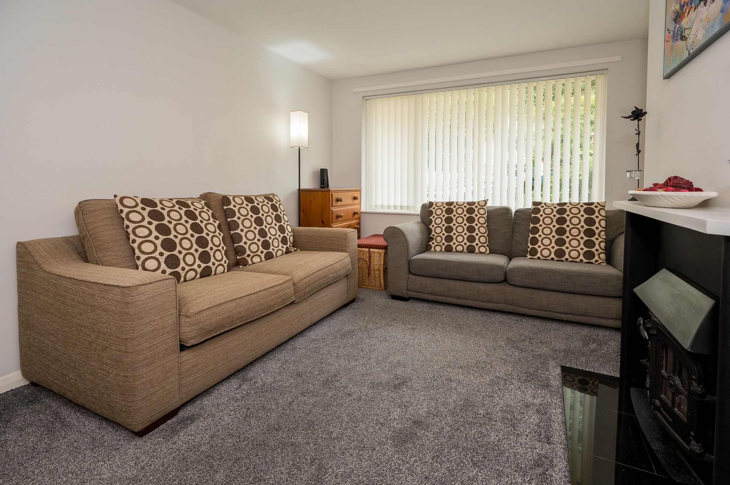 Televisie en een kantoor