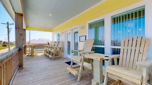 Terrace/patio - Sea Breeze (Bolivar Peninsula)