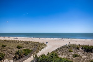 En la playa