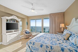 3 bedrooms, iron/ironing board, free WiFi, bed sheets - Largest Balcony in PCB - Treasure Island #2101 (Panama City Beach)