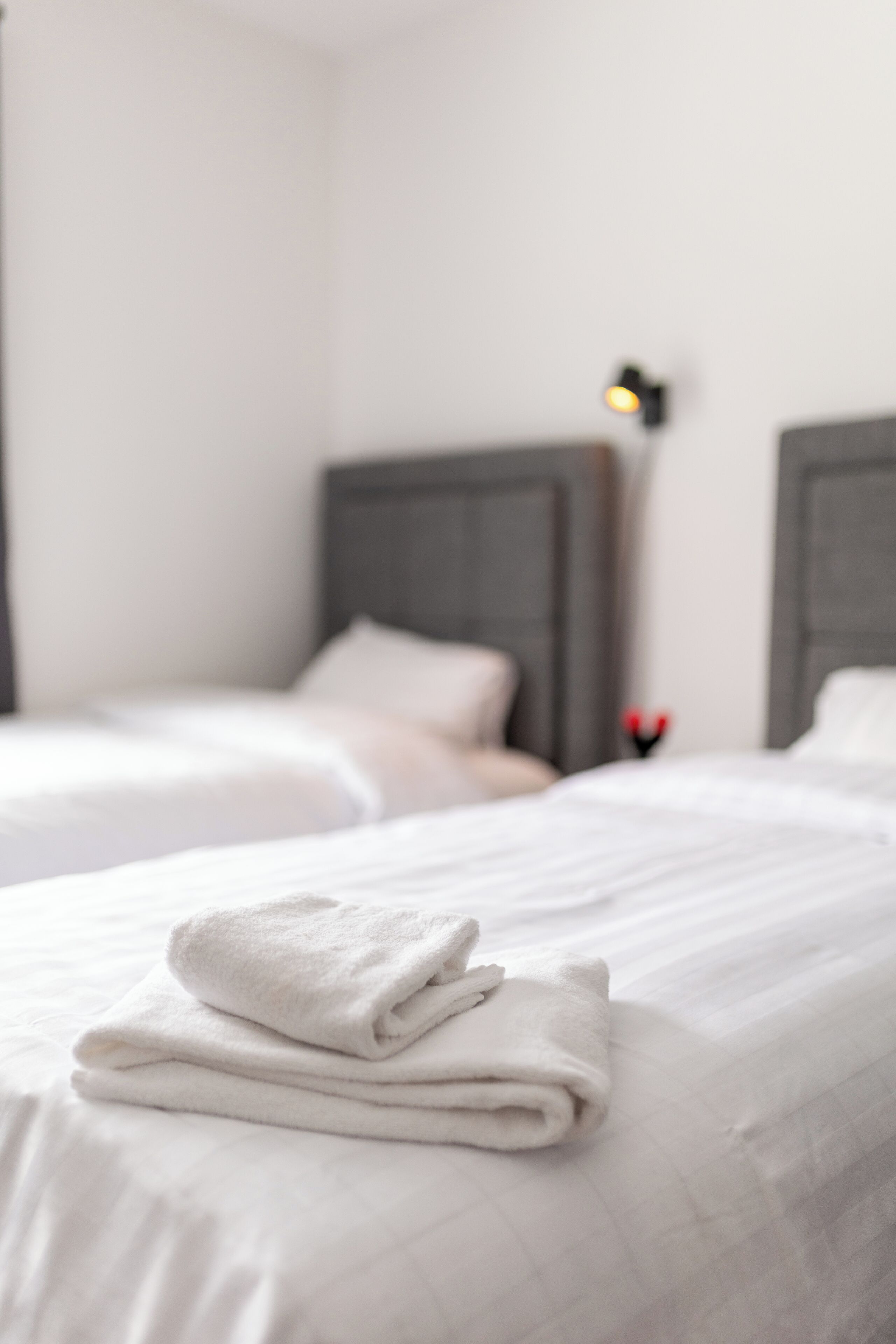 Classic dubbelrum eller tvåbäddsrum - utsikt mot trädgården | Rumsbekvämlighet