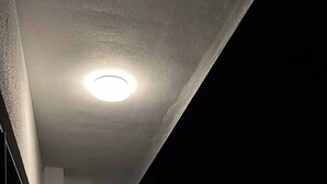A nighttime view from a balcony with a cityscape in the background. - 1-bedroom apartment in marvelous Kuala Lumpur with free WiFi + Netflix (Wilayah Persekutuan)