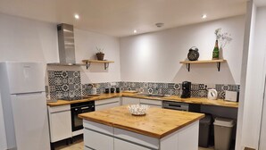 Private kitchen - Le gîte de Kerscoff (Plouigneau)