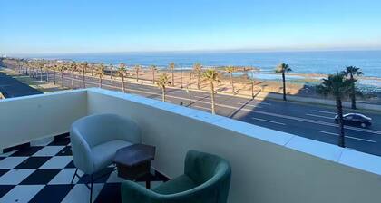 Charming apartment: Panoramic terrace with sea view