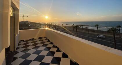 Charming apartment: Panoramic terrace with sea view