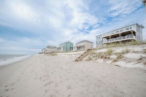 On the beach