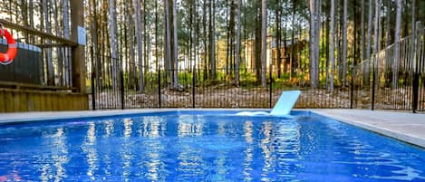 Una piscina climatizada