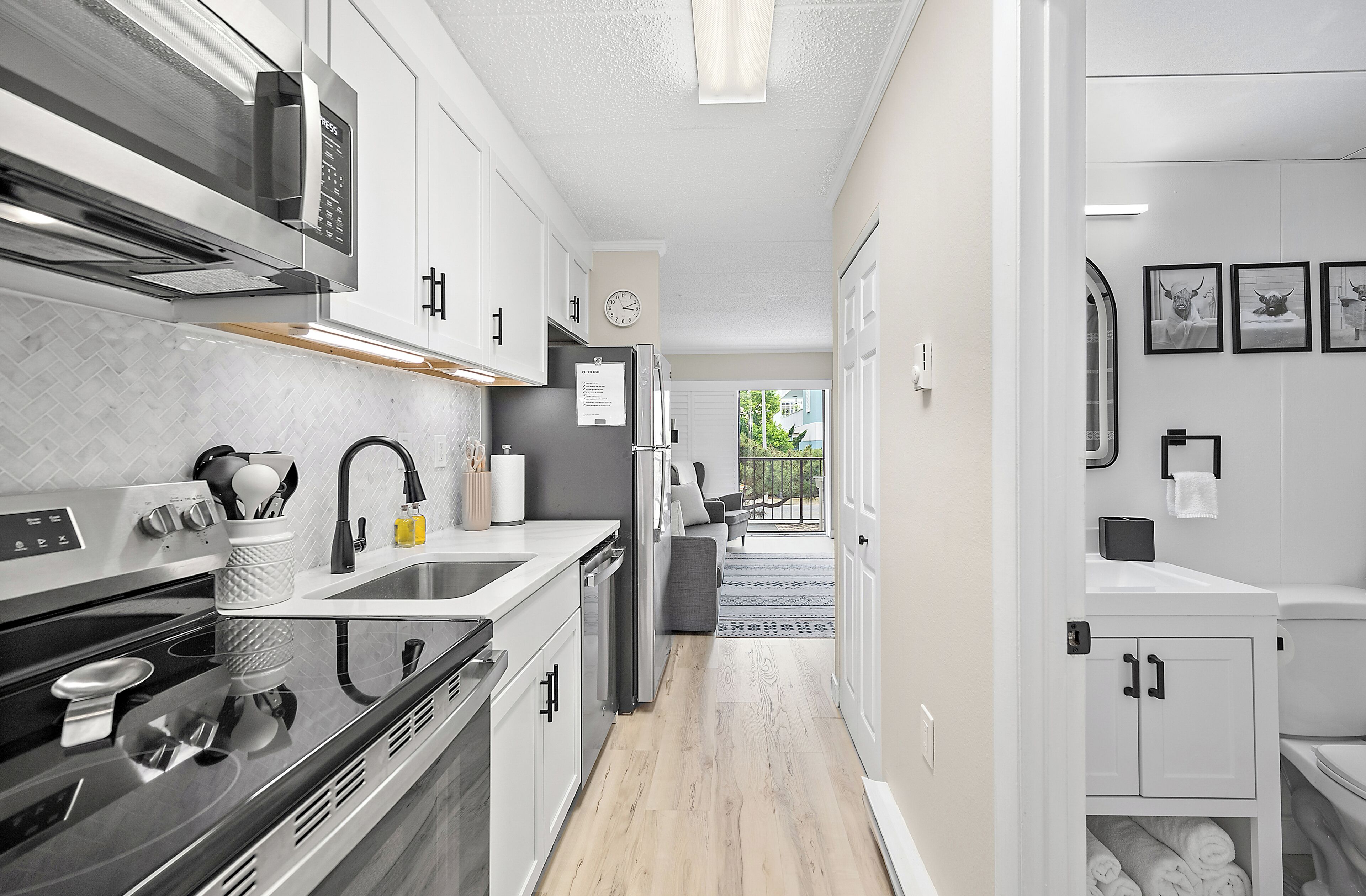 微波炉、烤箱、炉灶、洗碗机