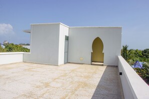 Terrasse sur le toit