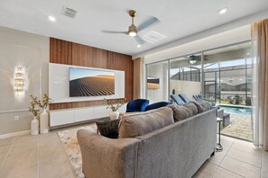 TV, DVD player