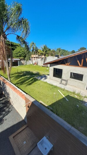 Terrace/patio - Comfortable, spacious, safe and with top ratings on rental platforms (Ilha Comprida)